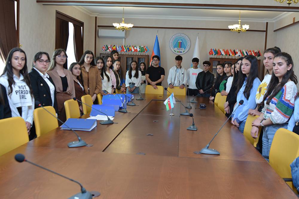 Naxçıvan Dövlət Universitetində “Açıq qapı” günü keçirilib