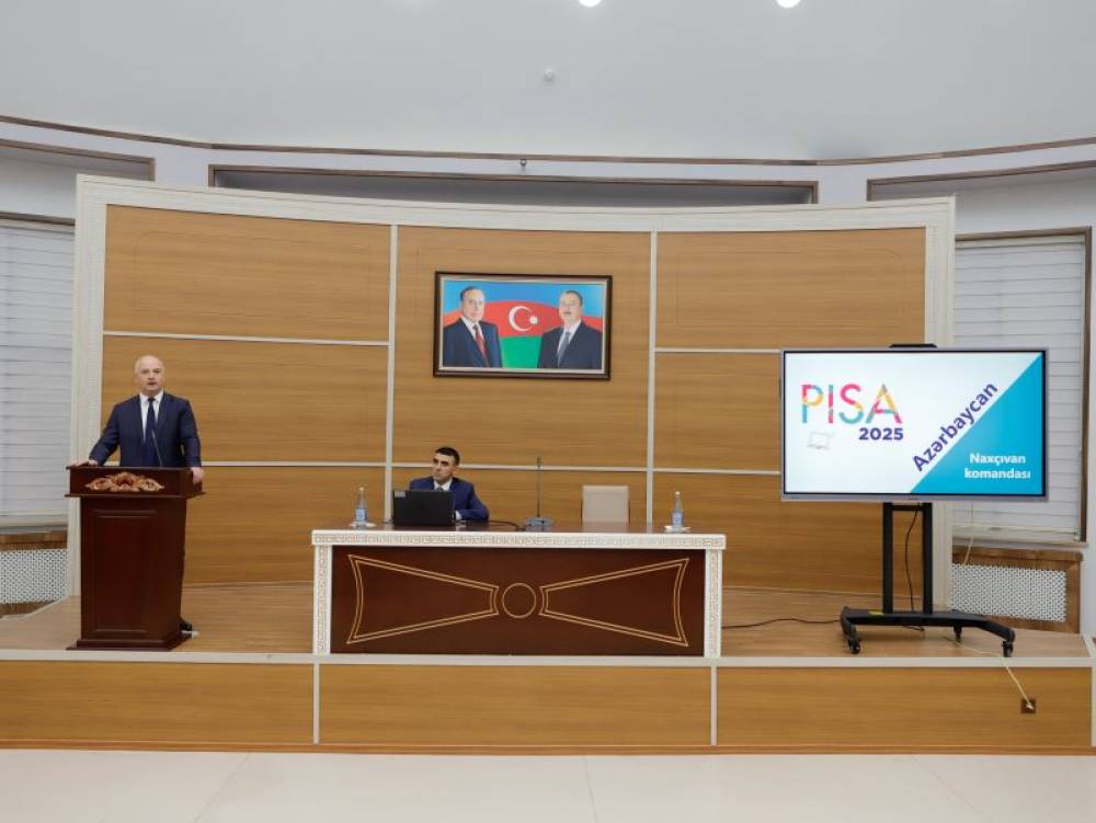 Naxçıvanın ümumtəhsil məktəblərinin şagirdləri bu il ilk dəfə olaraq PISA 2025 – Beynəlxalq Şagird Qiymətləndirilməsi Tədqiqatında iştirak edəcək