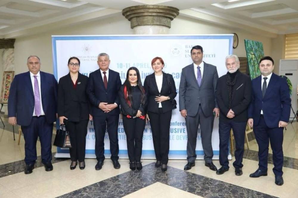 NDU-nun rektoru Elbrus İsayev BSU-da “İnklüziv təhsildən inklüziv cəmiyyətə: bərabər imkanlar və dayanıqlı inkişaf” III beynəlxalq elmi konfransda iştirak edib