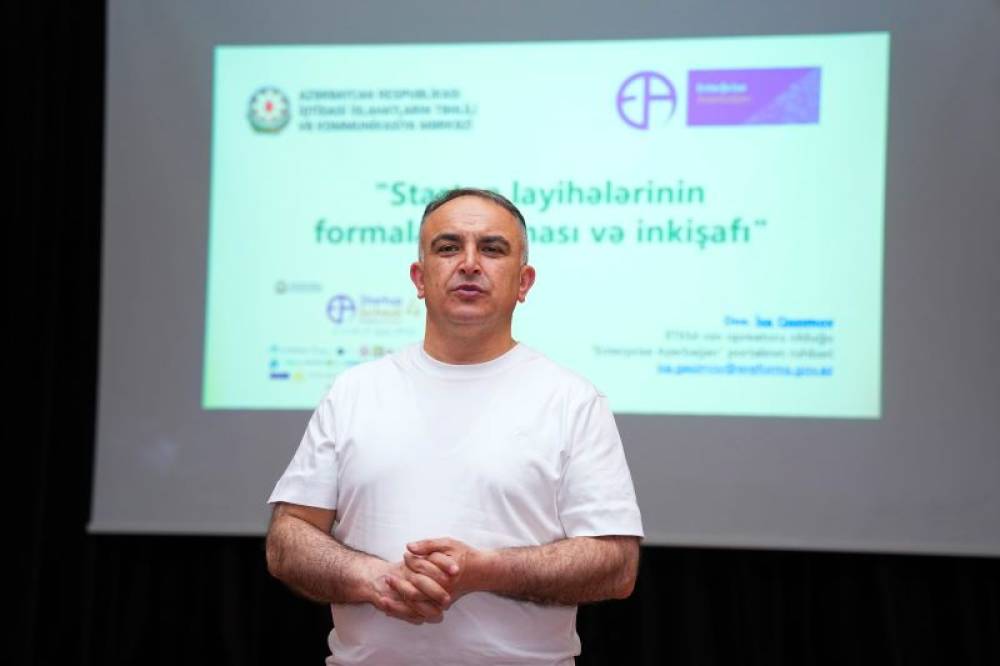 NDU-da “Startup School Naxçıvan” layihəsi çərçivəsində təlim və mentorluq proqramı keçirilib