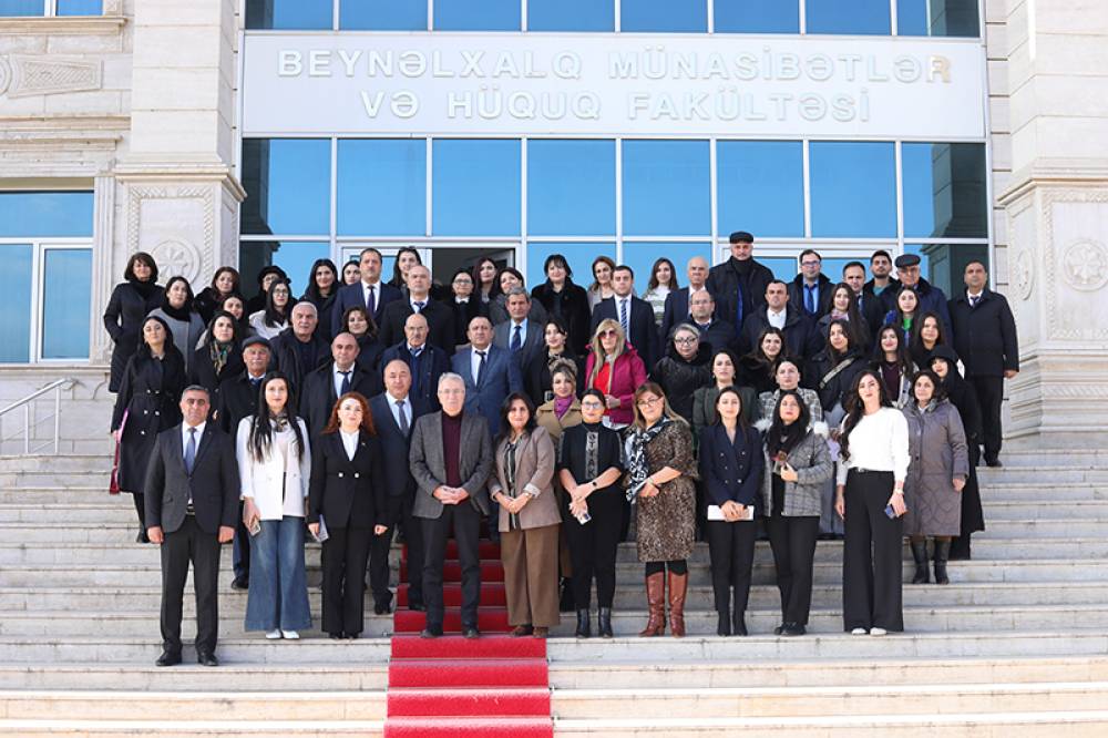 Dünya Azərbaycanlı Alimlər Birliyinin sədri, professor Məsud Əfəndiyev Naxçıvan Dövlət Universitetində olub