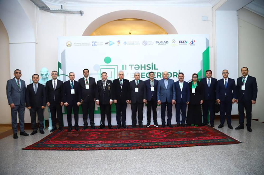 Hədəf Şirkətlər Qrupunun təşkilatçılığı, Azərbaycan Dövlət Pedaqoji Universitetinin (ADPU) ev sahibliyi ilə Naxçıvan Dövlət Universitetinin də tərəfdaşı olduğu II Təhsil Menecerləri Forumu keçirilib