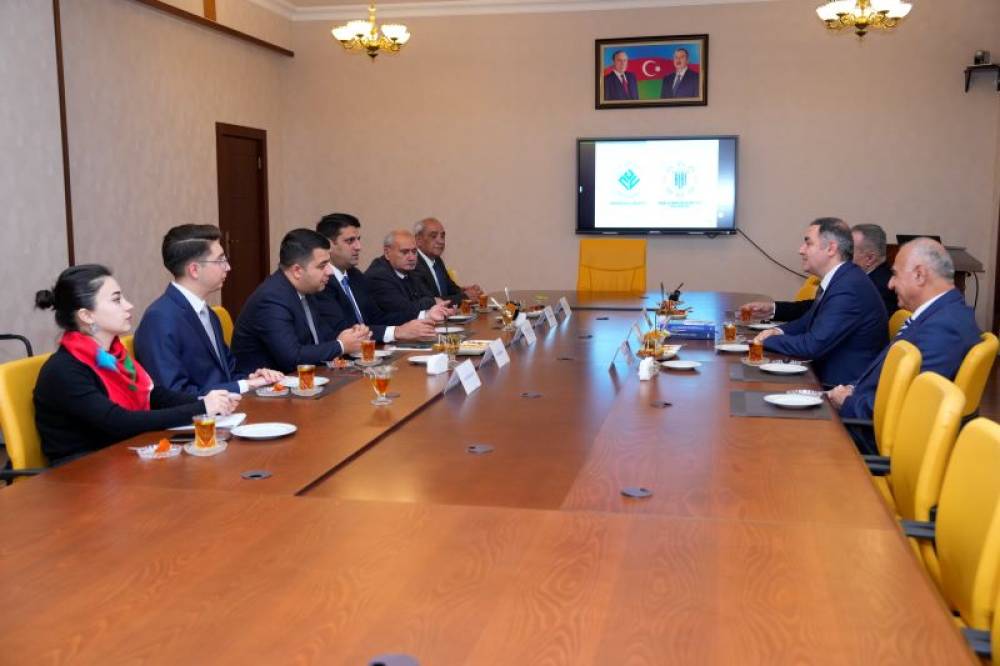 NDU ilə Hüquq və İnsan Haqları İnstitutu arasında görüş keçirilib