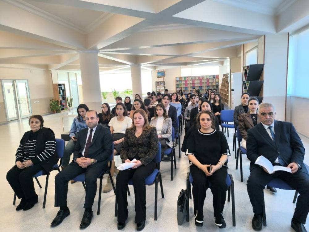 NDU-da “Qeyri-üzvi kimya” adlı dərsliyin təqdimatı olub