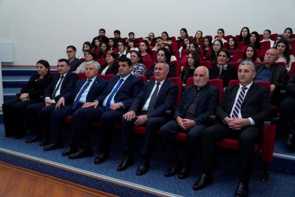 NDU-da görkəmli ədəbiyyatşünas alim Hüseyn Həşimliyə həsr olunan yubiley tədbiri keçirilib