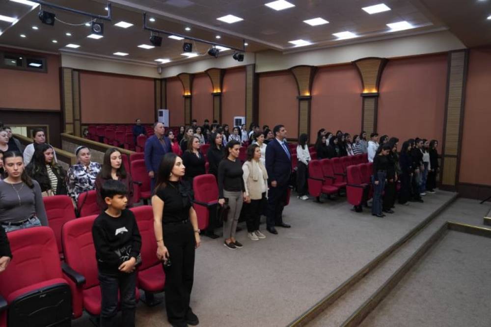 NDU-da Üzeyir Hacıbəylinin 140 illiyinə həsr olunmuş hesabat konserti keçirilib