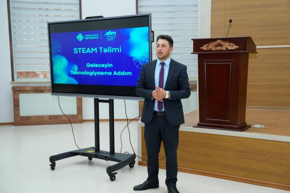 Sinif otaqlarından startapa: müasir tədris və innovasiya mövzusunda silsilə təlimlərə start verilib