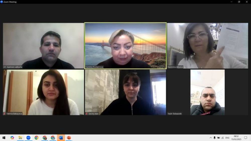Naxçıvan Dövlət Universitetinin müəllimləri beynəlxalq layihədə iştirak edirlər
