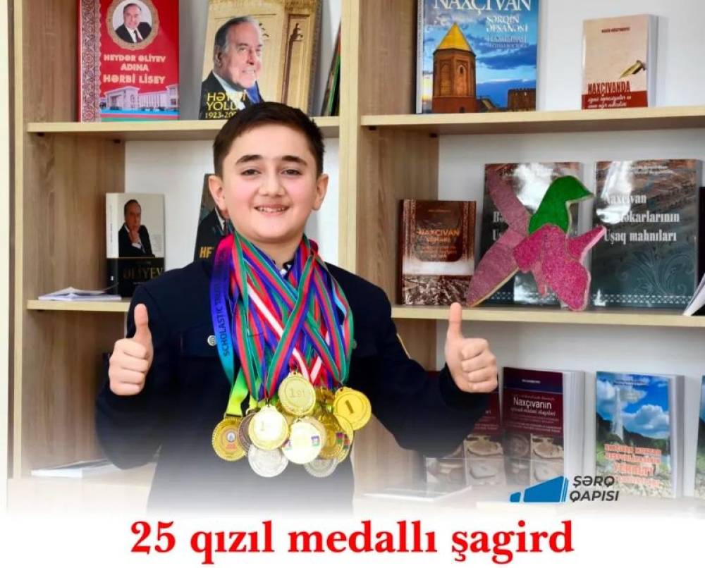 Naxçıvan Dövlət Universiteti nəzdində İngilis dili Təmayüllü Gimnaziyanın 25 qızıl medallı şagirdi Naxçıvan mediasının gündəmində!