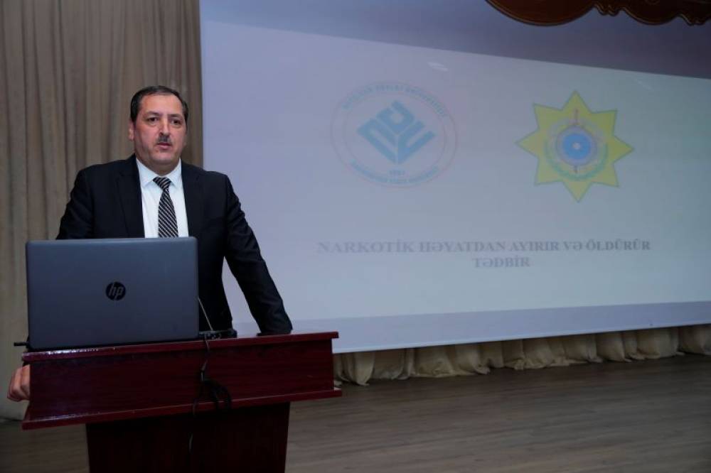 NDU-da “Narkotik həyatdan ayırır və öldürür” adlı tədbir keçirilib