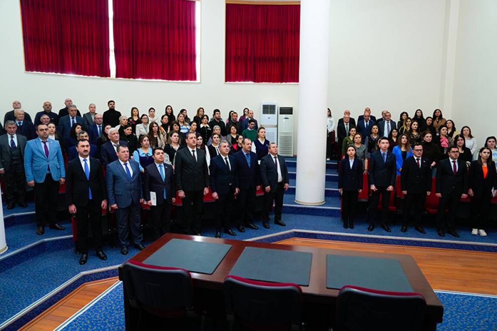 Naxçıvan Dövlət Universitetində  Naxçıvan Muxtar Respublikasının yaranmasının ildönümünə həsr olunan konfrans keçirilib