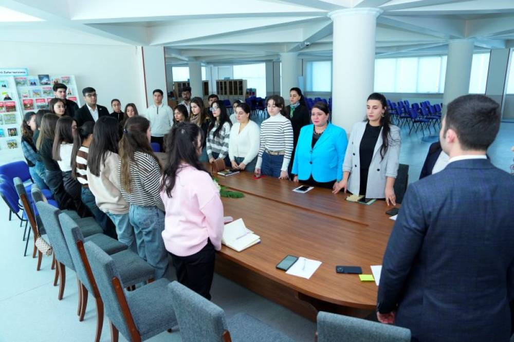 NDU-da “The most horrific tragedy of the century” mövzusunda dəyirmi masa keçirilib