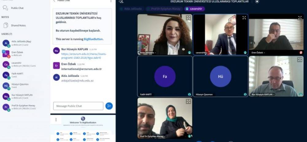 Növbəti ikili diplomun Ərzurum Texnik Universiteti ilə birgə icrası nəzərdə tutulur