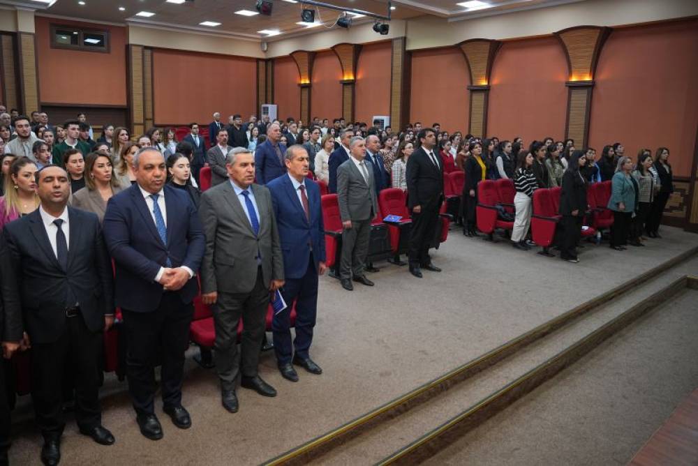 Naxçıvan Dövlət Universitetində Beynəlxalq Ana Dili Günü qeyd olunub