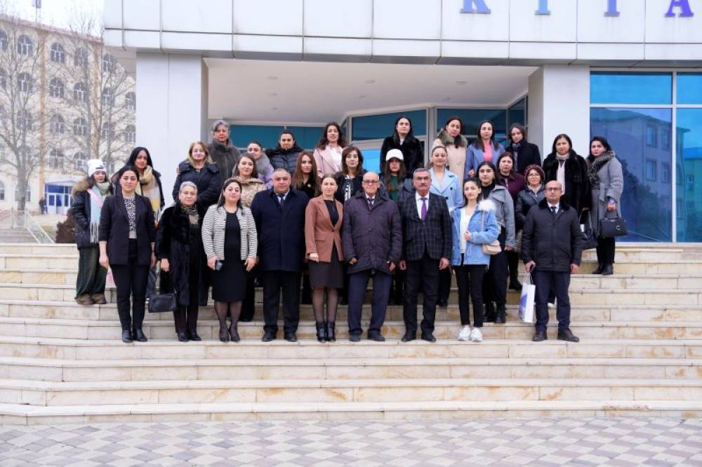 Ali təhsil ocağının Elmi Kitabxanasında “Naxçıvan dilçilik məktəbi” adlı kitabın təqdimatı keçirilib