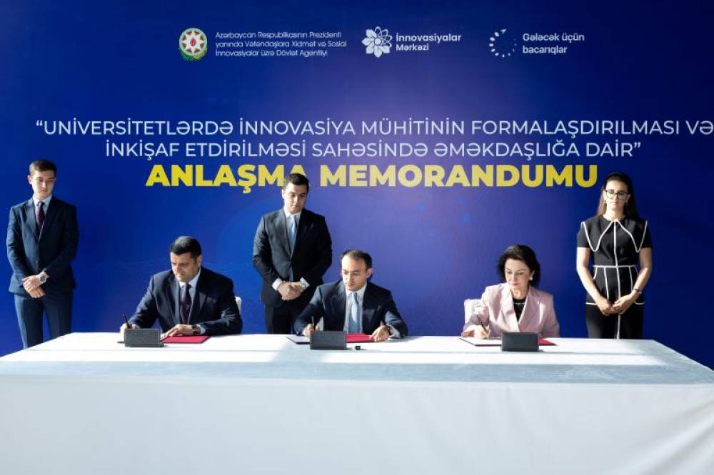 “Asan Xidmət” və Naxçıvan Dövlət Universiteti arasında Anlaşma Memorandumu imzalanıb