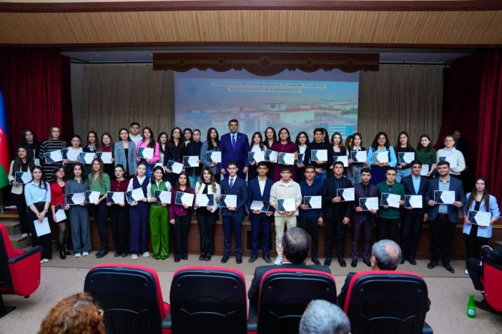 Naxçıvan Dövlət Universitetində 2024-cü ilin yekun elmi hesabatına  dair tədbir keçirilib