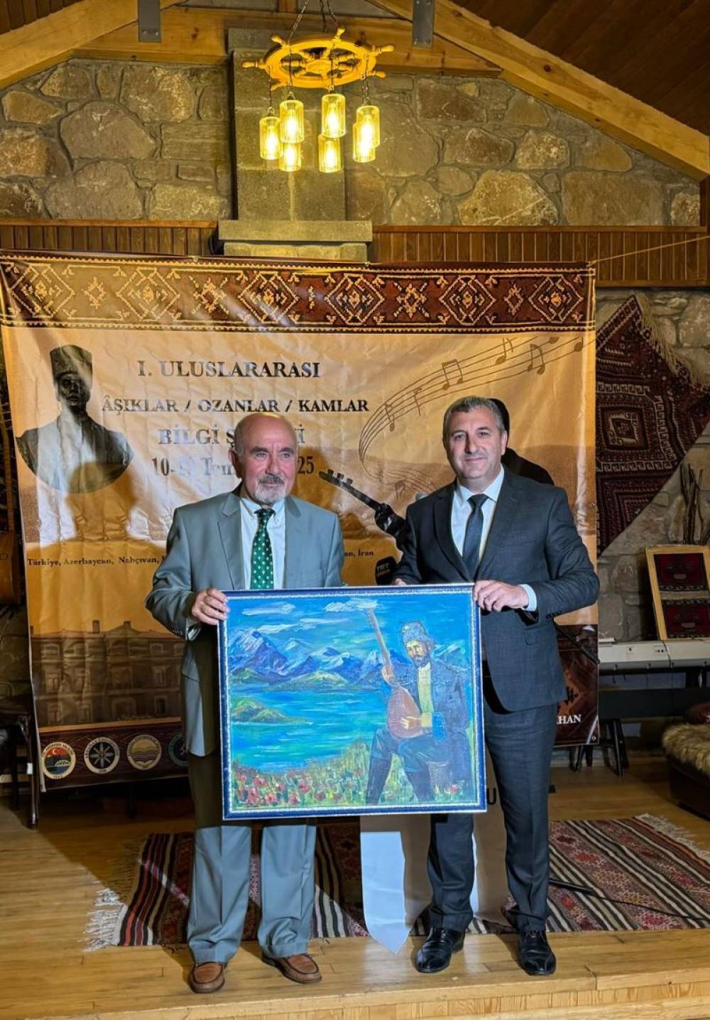 NDU-nun nümayəndə heyəti Ardahanda keçirilən “I Uluslararası Aşıklar/Ozanlar/Kamlar Bilgi festivalı”nda iştirak ediblər