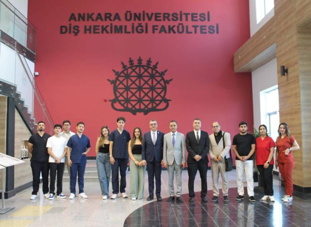 NDU-nun Tibb fakültəsinin bir qrup heyəti Ankara Universitetinin Diş həkimliyi fakültəsində təcrübə  proqramında iştirak edirlər
