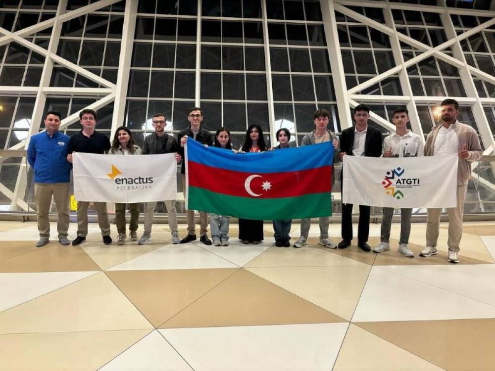 Naxçıvan Dövlət Universitetinin Enactus komandasının nümayəndə heyəti “Enactus Misir” nümayəndəliyində keçirilən təcrübə mübadiləsinə qatılıblar