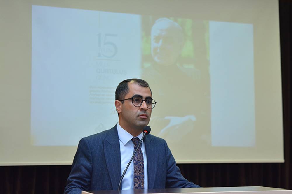 Naxçıvan Dövlət Universitetində 15 İyun- Milli Qurtuluş Günü qeyd edilib