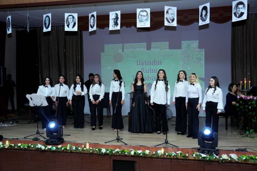 NDU-da "Ustadın ruhu, tələbənin səsi" adlı konsert keçirilib