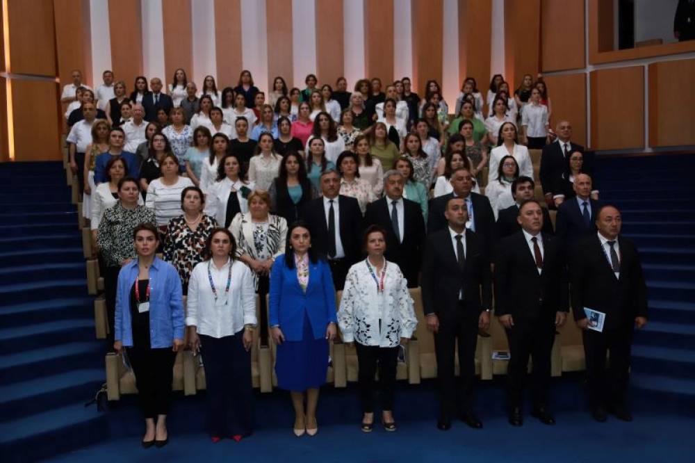 NDU-nun nümayəndə heyəti Şəkidə Xalq şairi Bəxtiyar Vahabzadənin anadan olmasının 100 illiyinə həsr olunmuş beynəlxalq konfransda iştirak edib