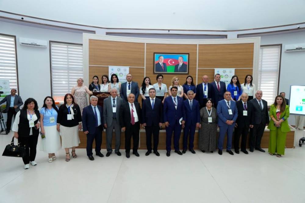 NDU-da “Orqanik və Dayanıqlı Kənd Təsərrüfatı: Ekoloji tarazlıq və dayanıqlı inkişaf”  I Respublika Elmi konfransı keçirilib