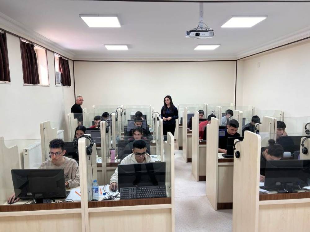 NDU-nun SAT İmtahan və Qeydiyyat mərkəzində 2025-ci ilin ilk imtahanı keçirilib