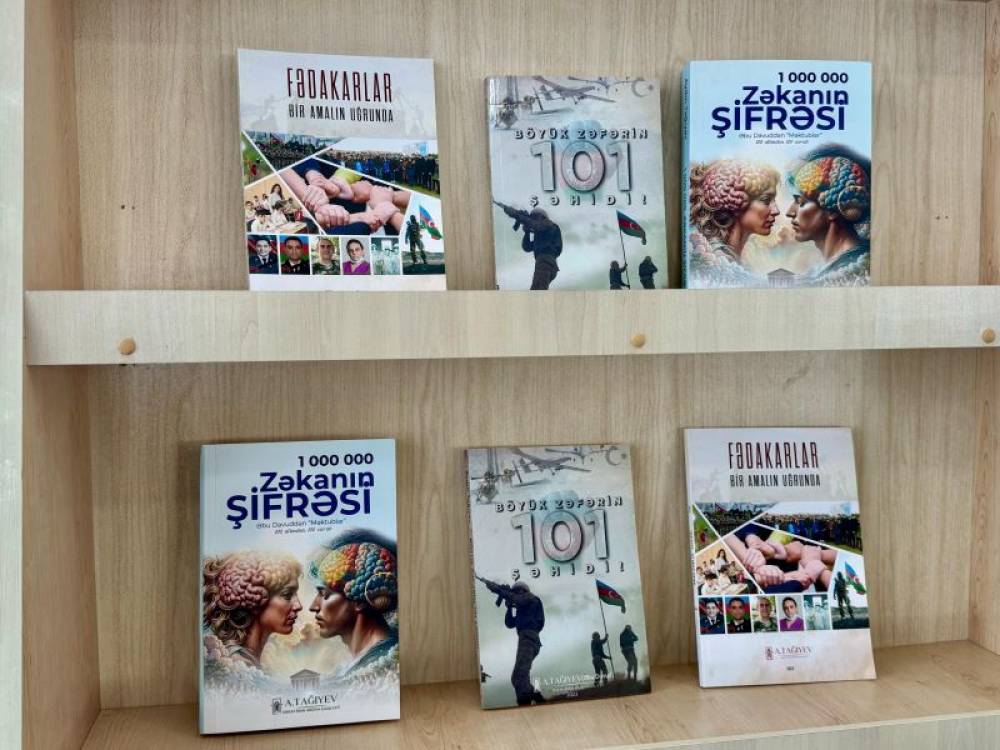 NDU-da “Vətən” layihəsinin rəhbəri Aydın Tağıyevin təlimi  və kitablarının təqdimatı olub