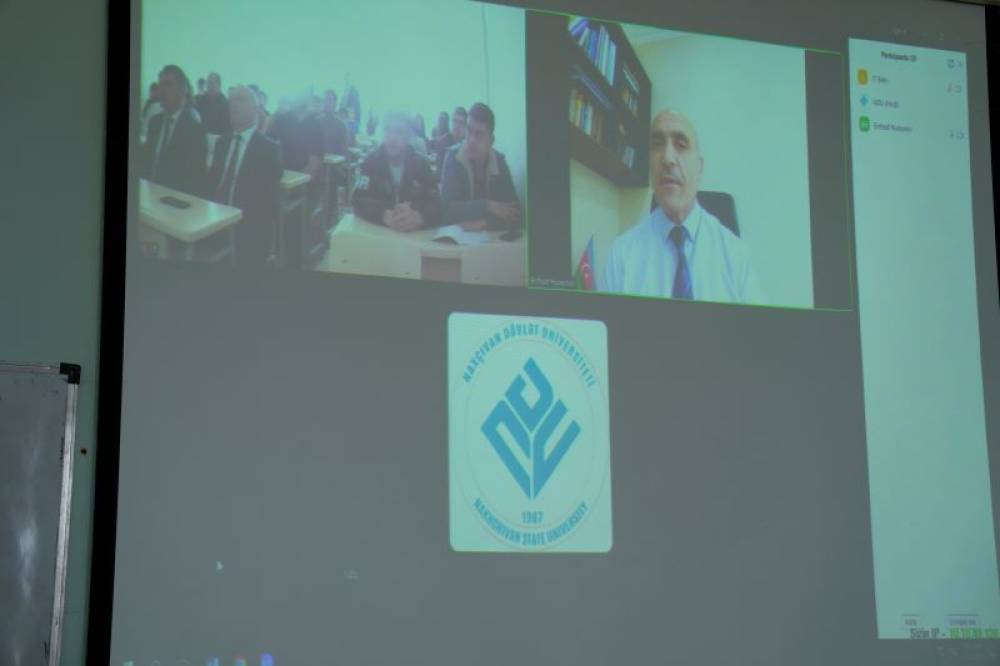 NDU-da nəqliyyat məsələləri üzrə ekspert  Ərşad Hüseynovun vebinarı keçirilib