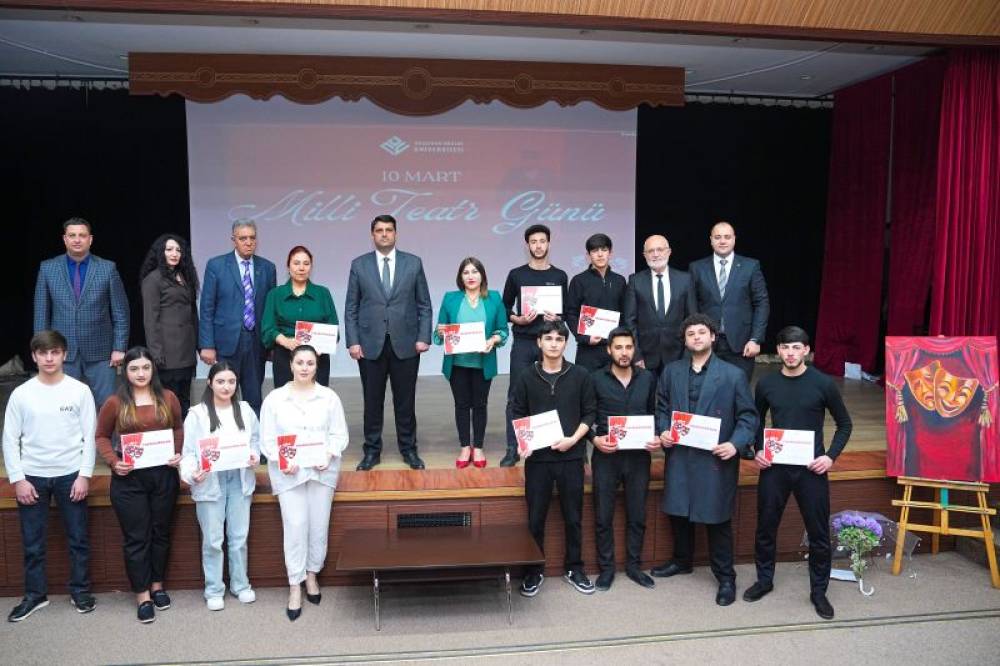 NDU-da 10 Mart – Azərbaycan Milli Teatr Günü qeyd olunub
