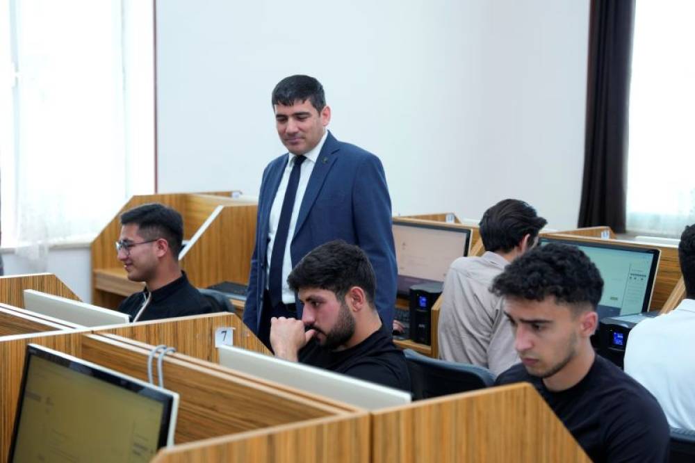 27.05.2025-ci il tarixdə Naxçıvan Dövlət Universitetində "Ali təhsil müəssisələri tələbələri arasında "Vergilər" mövzusunda Ümumrespublika olimpiadası"nın seçim mərhələsi keçirilib 