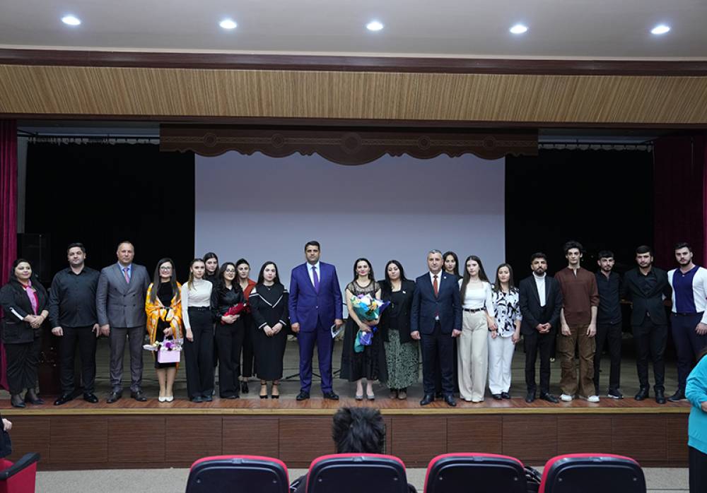 Naxçıvan Dövlət Universitetində “Təbiət aləminə musiqi ilə səyahət” adlı konsert keçirilib