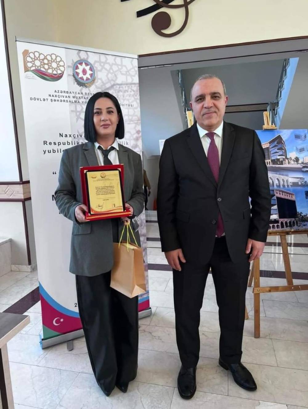 Naxçıvanın 100 illiyinə həsr olunmuş Şəhər salma və memarlıq irsi adlı sərgi müsabiqəsi təşkil olunub