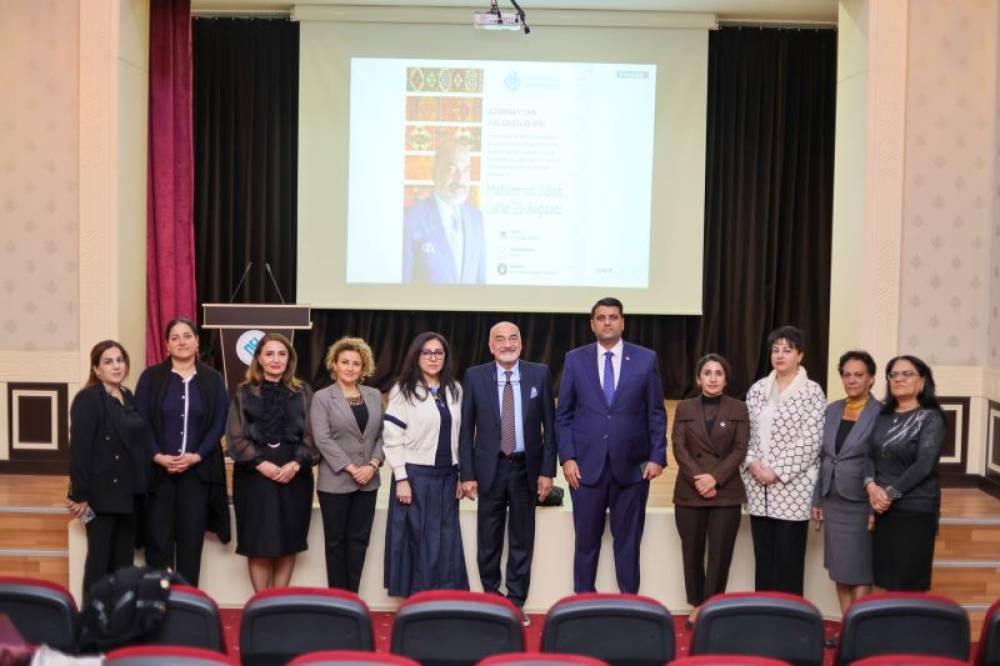 NDU-da dünyaca məşhur kolleksioner Məhəmməd Saleh Cəfər Əl-Bağdadi ilə “Azərbaycan xalçaçılıq irsi” mövzusunda görüş olub