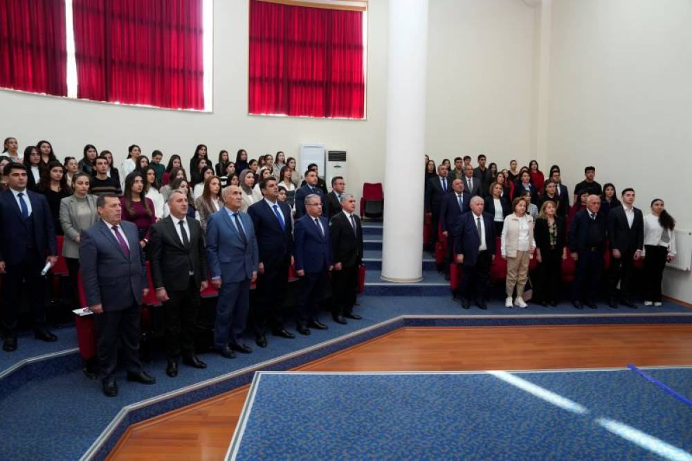 Naxçıvan Dövlət Universitetində YAP-ın 33-cü ildönümünə həsr olunan elmi-praktiki konfrans keçirilib