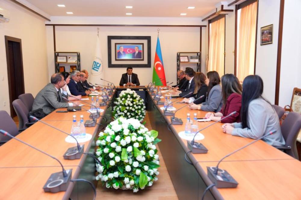 Naxçıvan Dövlət Universitetində Mingəçevir Dövlət Universitetinin nümayəndələri ilə görüş olub