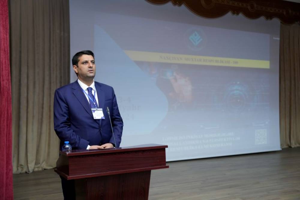 Naxçıvan Dövlət Universitetində Təhsildə inkişaf mərhələri: rəqəmsallaşdırma və perspektivlər II Respublika elmi konfransı keçirilib