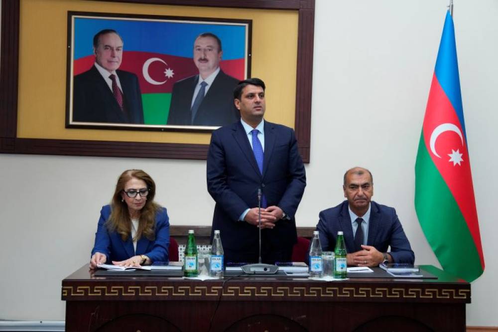 Naxçıvan Dövlət Universitetində  “Kriminalistika” adlı dərsliyin təqdimatı keçirilib