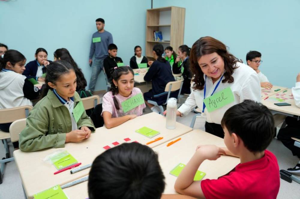 NDU-nun Beynəlxalq Məktəbində alman dilinin tədrisinə dair təlim keçirilib