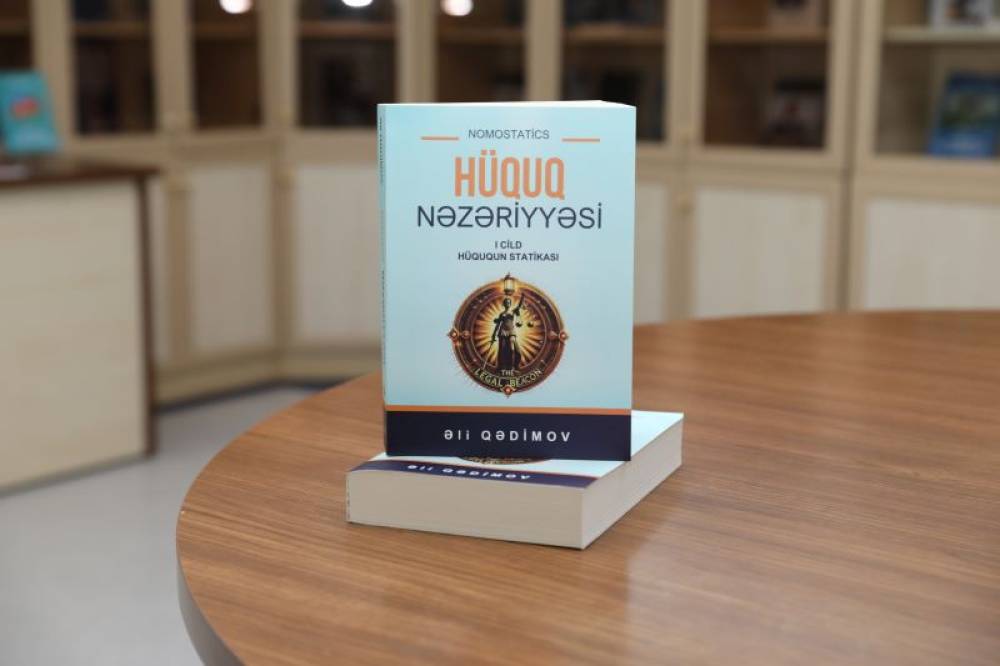 NDU-nun  Elmi Kitabxanasında “Hüquq nəzəriyyəsi. Hüququn statikası. I cild” adlı kitabın təqdimatı olub