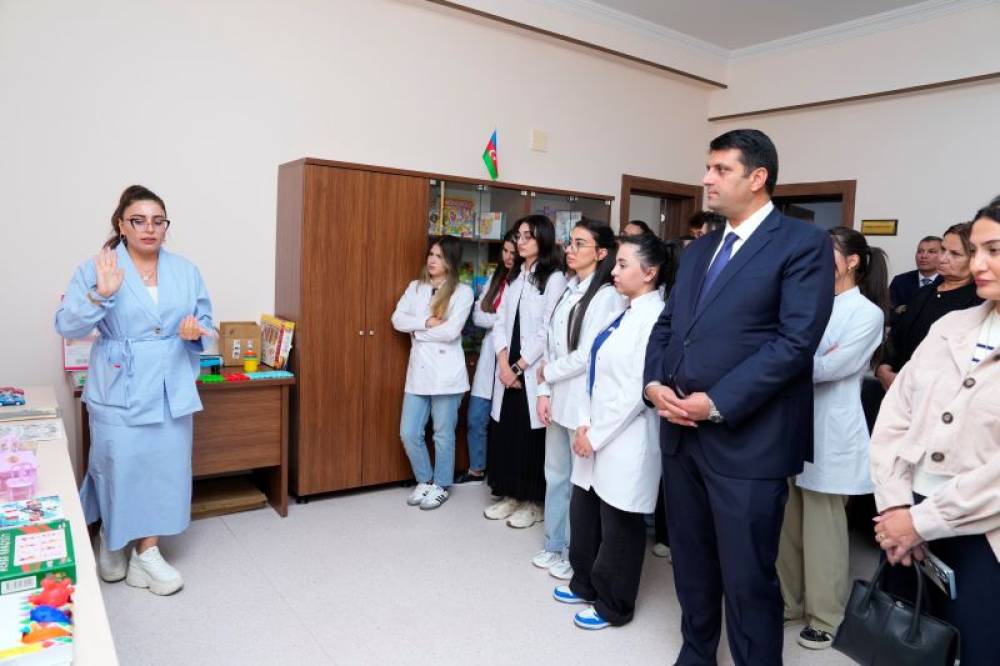 NDU-da “Psixoloji xidmət və uşaq inkişaf mərkəzi”nin açılışı olub. 