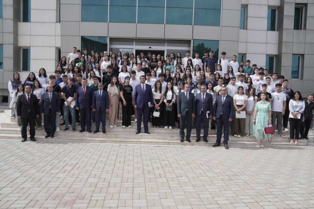 Naxçıvan Dövlət Universitetində I kurs tələbələri ilə görüş keçirilib