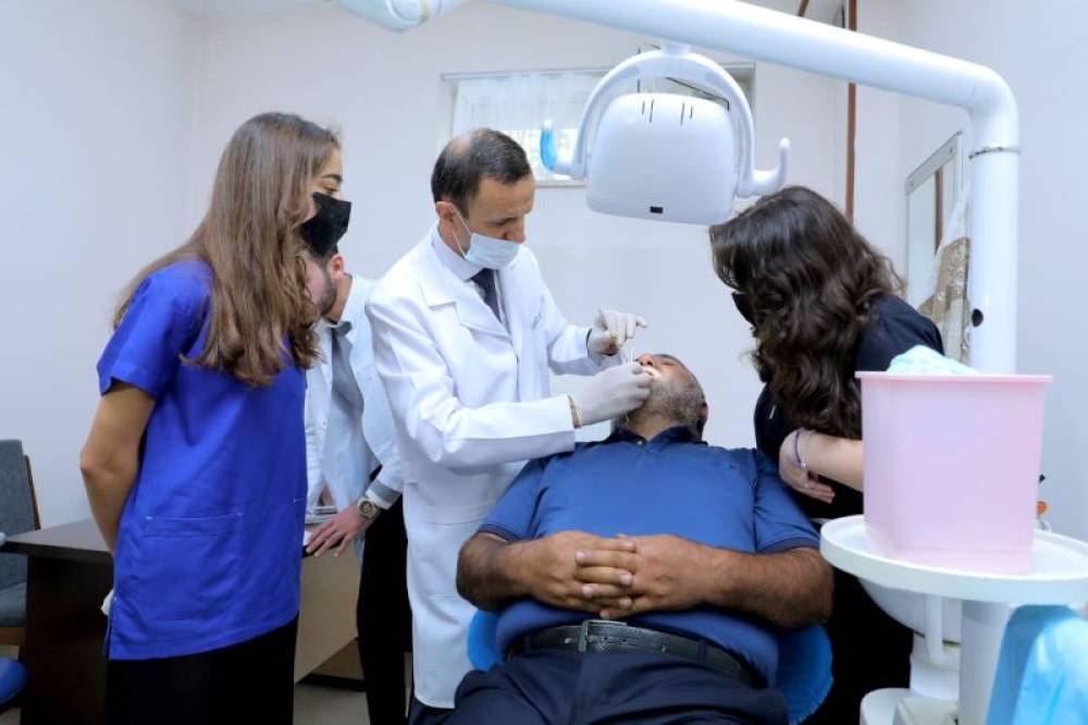 Naxçıvan Dövlət Universitetində "Şəhid övladlarına dəstək" tibbi müayinə aksiyası başlanıb